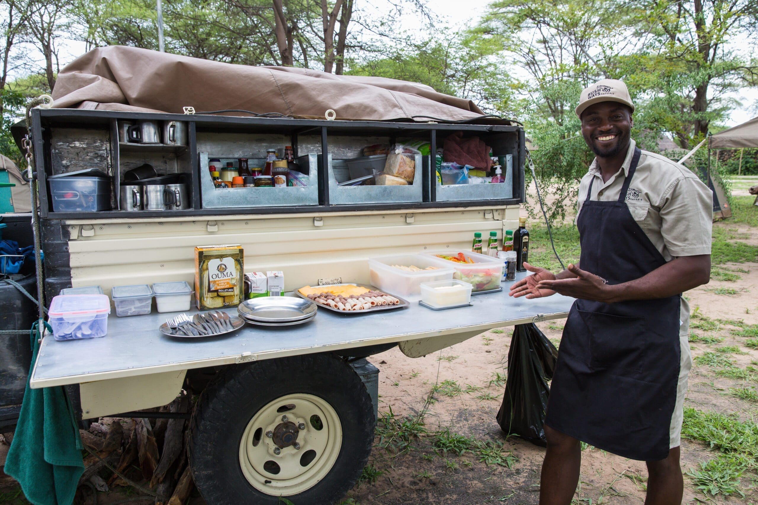 Botswana Camping Meals