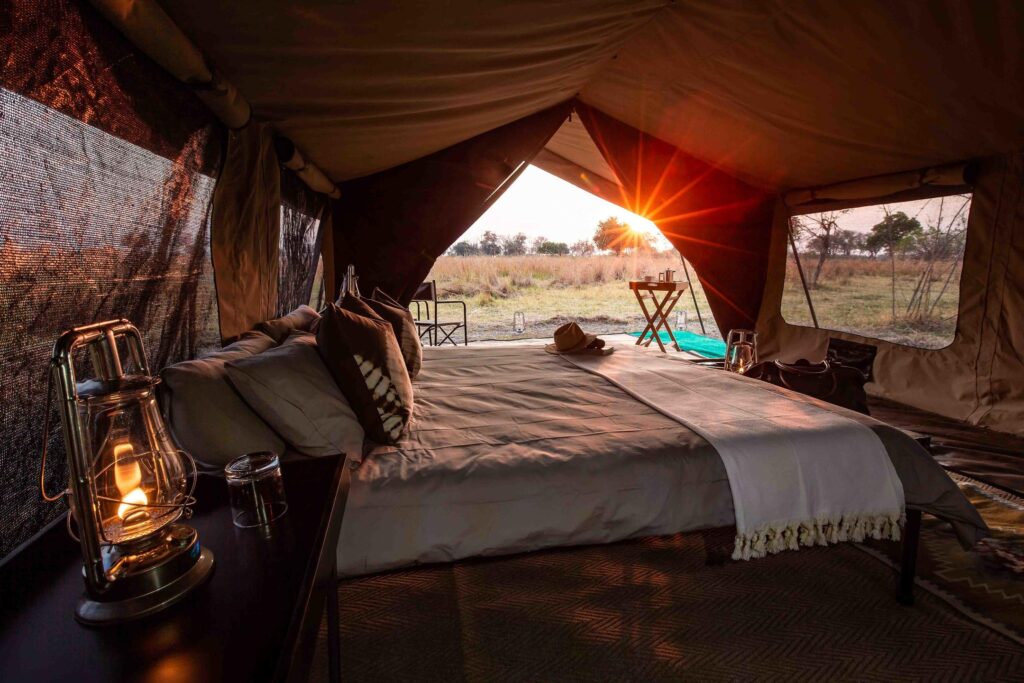 Mboma Island Camp Room | Sandy Tracks